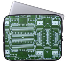 Circuit Board Background Laptop Sleeve