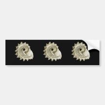 Circular Saw Shell Bumper Sticker