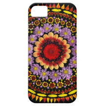 CIRCULOS FLORALES iPhone 5 Case-Mate CÁRCASAS