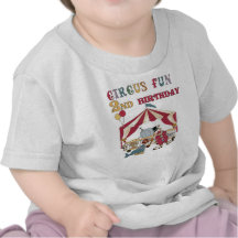 Circus 2nd Birthday Tshirt