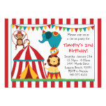 Circus Birthday Party Invitation