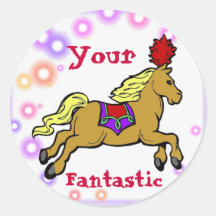 Circus Horse Reward Sticker