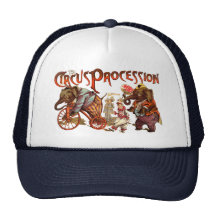 Circus Procession Mesh Hat