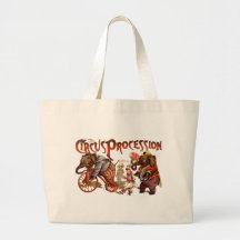 Circus Procession Tote Bag