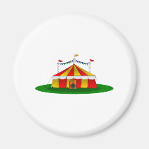 Circus Tent Refrigerator Magnets