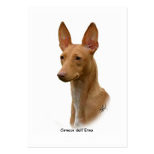 Cirneco dell'Etna 9Y073D-089 Business Cards