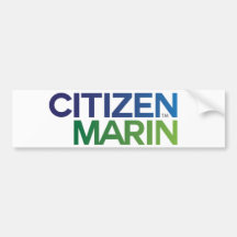 Citizen Marin Bumper Sticker