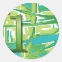 Citrine One Art Sticker