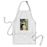 City Dance by Renoir, Vintage Impressionism Art Aprons