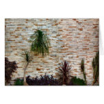 city garden greeting card