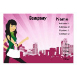 City Girl business card