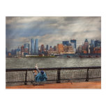 City - Hoboken, NJ - Fishing - The good life Postcard