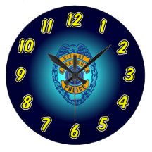 City of Akron Ohio Police Department Clock.