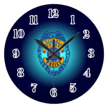 City of Akron Ohio Police Department Clock.