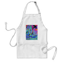 City Of Israel Ebony Apron