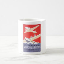 City Of New York Airports Mug