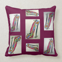 City Shoes Pillows