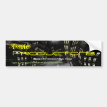 CIUDAD%20NOCTURNA, Tone, Productions, Electroni... Bumper Stickers