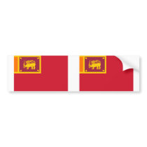 Civil Ensign Of Sri Lanka, Spain bumper stickers