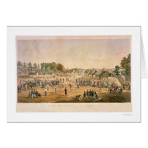 Civil War Baseball 1863 Card