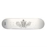 Claddagh (Silver) Skate Deck