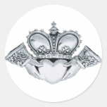 Claddagh Wedding Invitations Envelope Seals Stickers