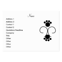 Clancey Fancy Pants Business Card Templates