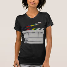 Clapboard movie filmmaker slate tshirt