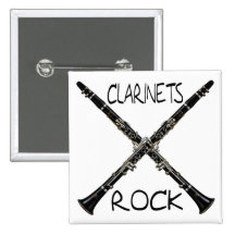 Clarinets Rock Pin