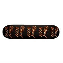 CLASS 09 SKATEBOARD FLAME LOGO