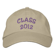 CLASS 2012 BASEBALL CAP