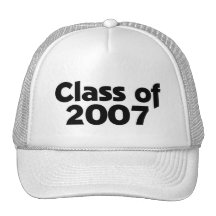 Class of 2007 Black & White Hats