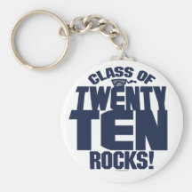 Class of 2010 Grad by Mudge Studios Key Chain