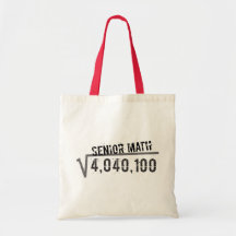Class of 2010 - Senior Math Tote Bag