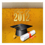 Class of 2012 Beer Themed Graduation Invitation