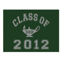 Class Of 2012 BSN - Grey Postcard