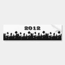 Class of 2012 BumperSticker ChooseBkGrd/Year/colou Bumper Sticker