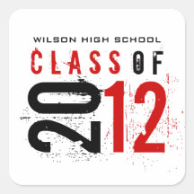 Class of 2012 Graduation Stickers