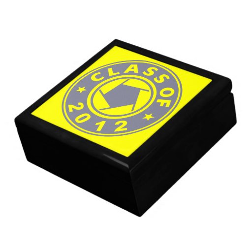 Class Of 2012 Photography -Grey 3 Trinket Box