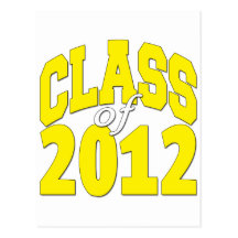 Class of 2012 post card