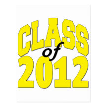 Class of 2012 postcard