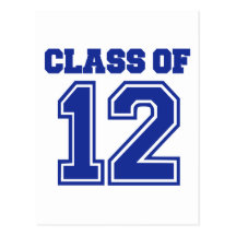 Class of 2012 postcard