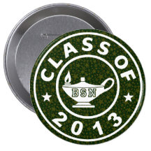 Class Of 2013 BSN Pinback Buttons