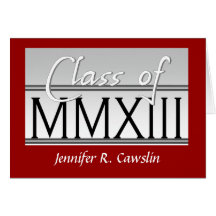 Class of 2013 cards