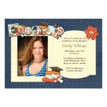 Class of 2013 Scrapbook Style Graduation Custom Invitations