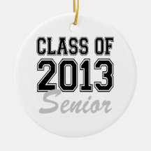 Class of 2013 Senior Christmas Tree Ornament