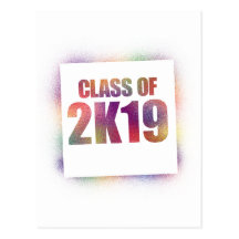 class of 2k19, class of 2019 post card