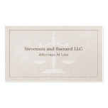 Classic Attorney Business Card