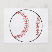 classic baseball design custom flyer
