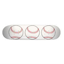 classic baseball design skate decks